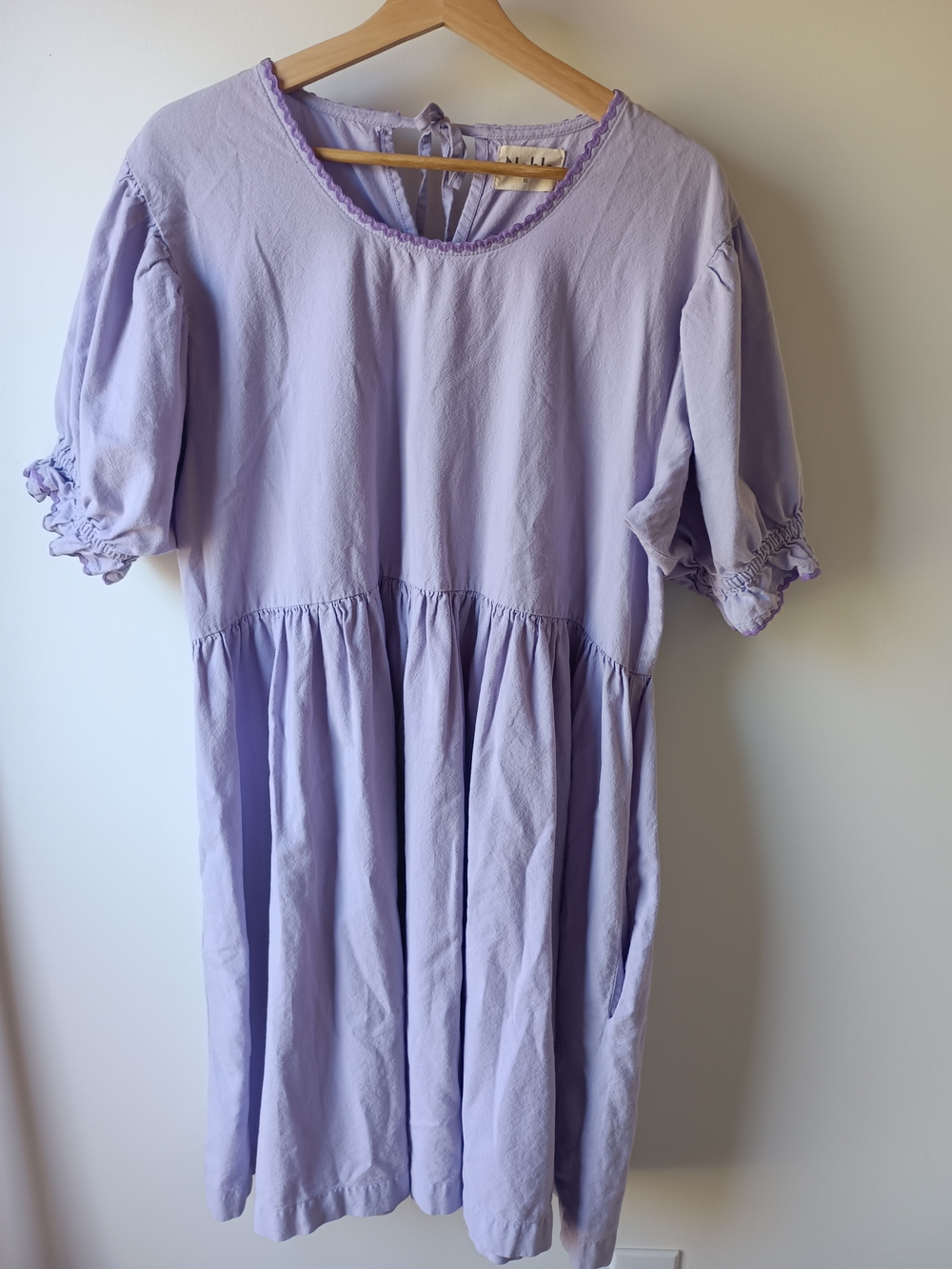 Shop Noble 'Franny' Dress in Lilac - Picture 3 of 11